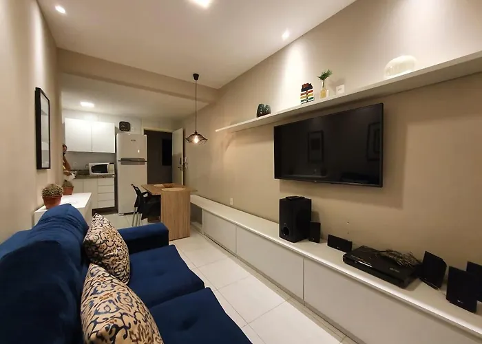 Apartamento Com Piscina 1 No Muro Alto Cond Club - 413